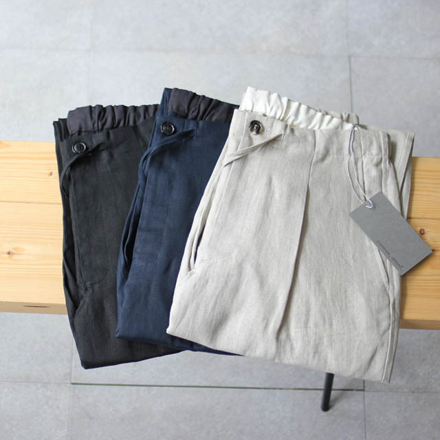 comm. arch. – Linen Easy Trouser. – Fuzz