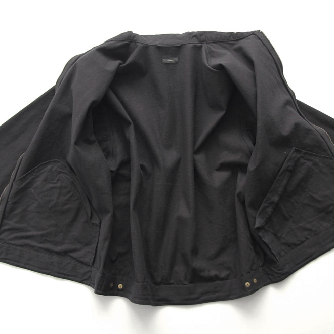 alvana / Black Twill Detroit Zip Jacket - Fuzz 東京 新宿
