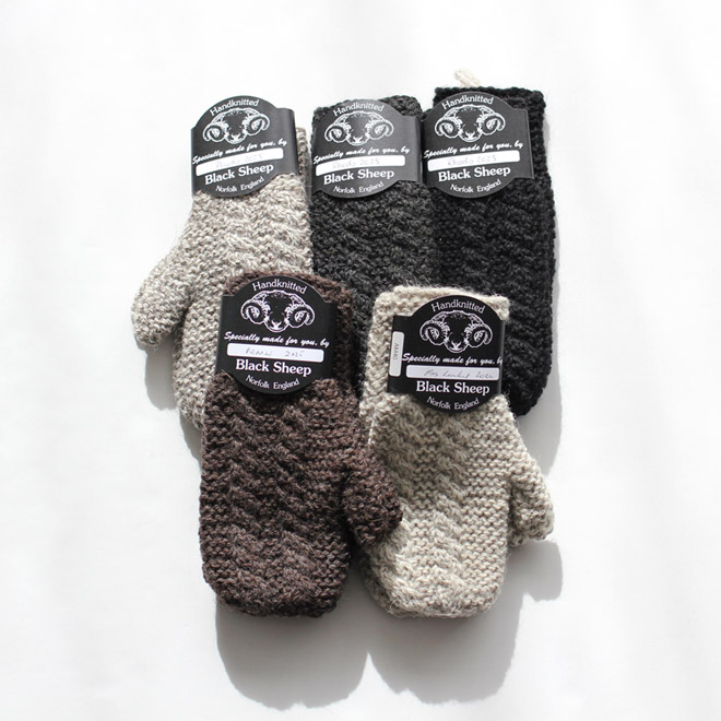 Black Sheep / Hand Kint Mitton Glove - Fuzz 東京 新宿 オンライン通販