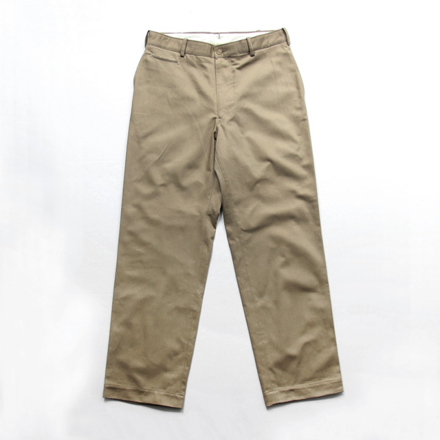 BRENA / Officer Trouser - Vintage French Drill Beige