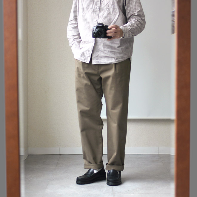 comm. arch. / BCI Cotton Organic Twill Trousers - Fuzz 東京 新宿