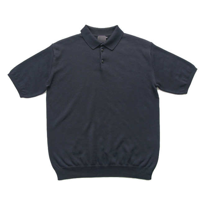 Giza Cotton Knitted Polo S/S - Fuzz 東京 新宿 オンライン通販
