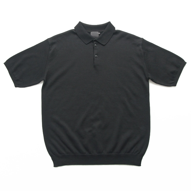 Giza Cotton Knitted Polo S/S - Fuzz 東京 新宿 オンライン通販