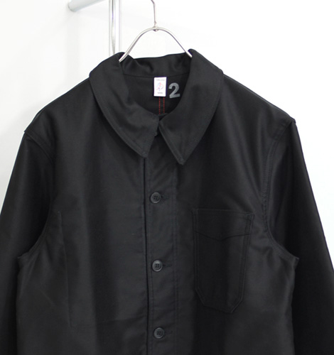 Le Travailleur Gallice / Moleskin Work Jacket - Black