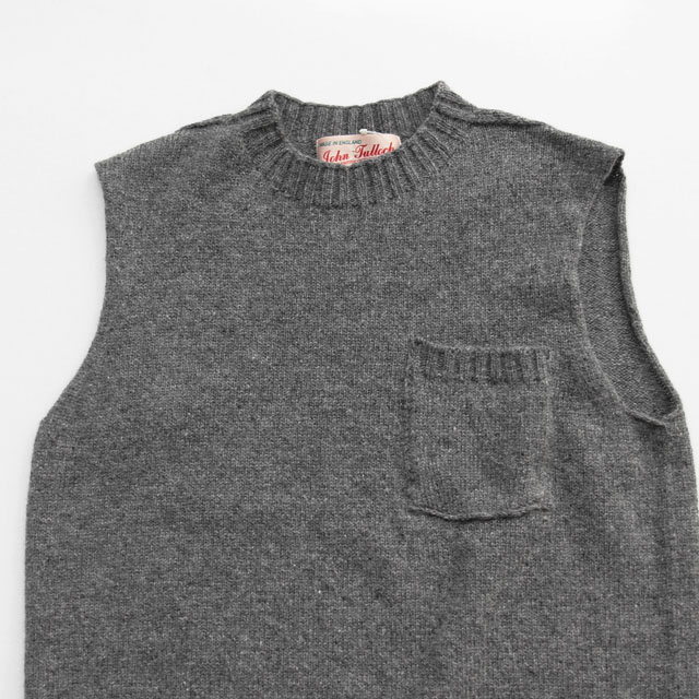 John Tulloch / Crew Neck Vest - Fuzz 東京 新宿 オンライン通販