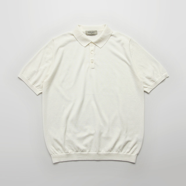 MOONCASTLE / Ice Cotton Knit Polo - Fuzz 東京 新宿