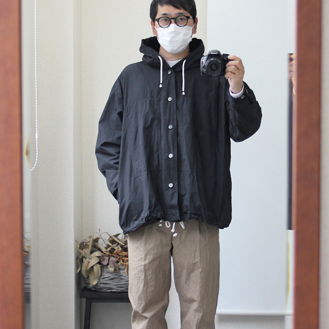 30 OFF> Ordinary fits Balloon Parka INK Fuzz